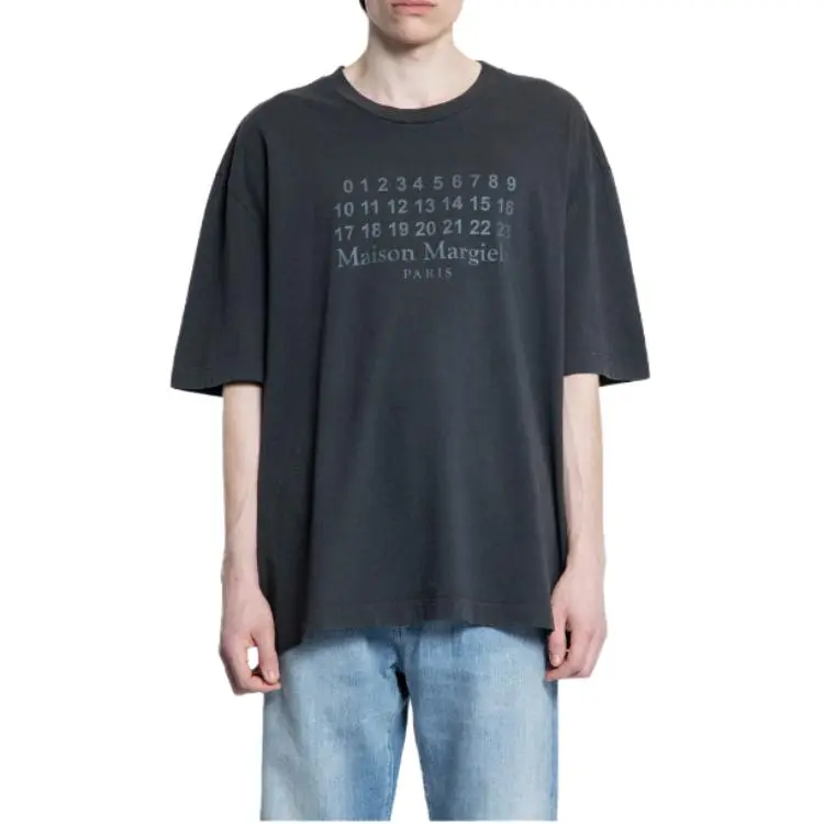 Maison Margiela Numerical Logo T shirt-2