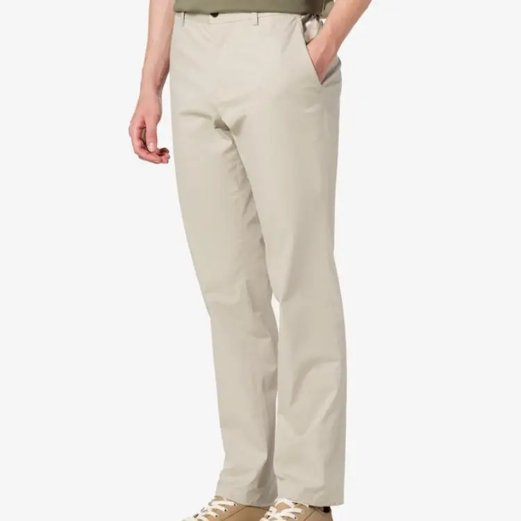 LACOSTE Casual Pants Men's Ecru-1