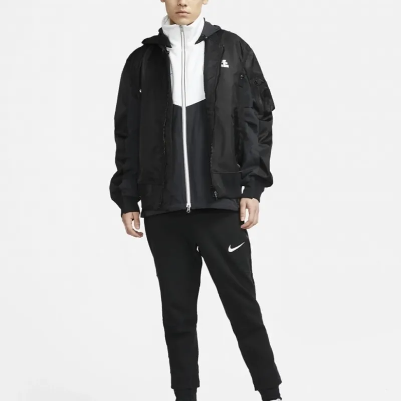 Nike X Sacai Layered Bomber Jacket-1