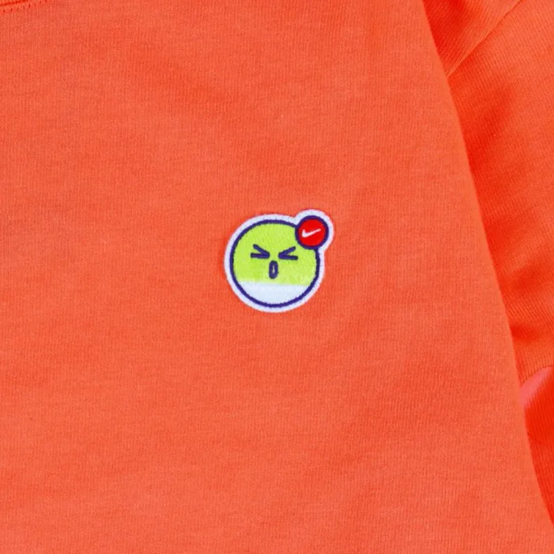 Nike T Shirts Men Orange-5