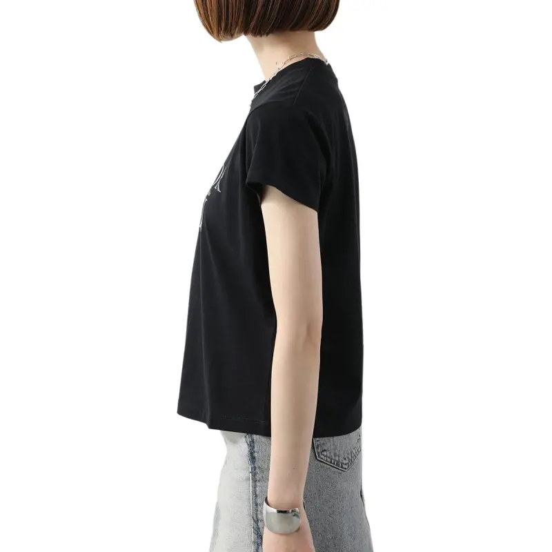 MM6 Maison Margiela T Shirt Women's Black-2