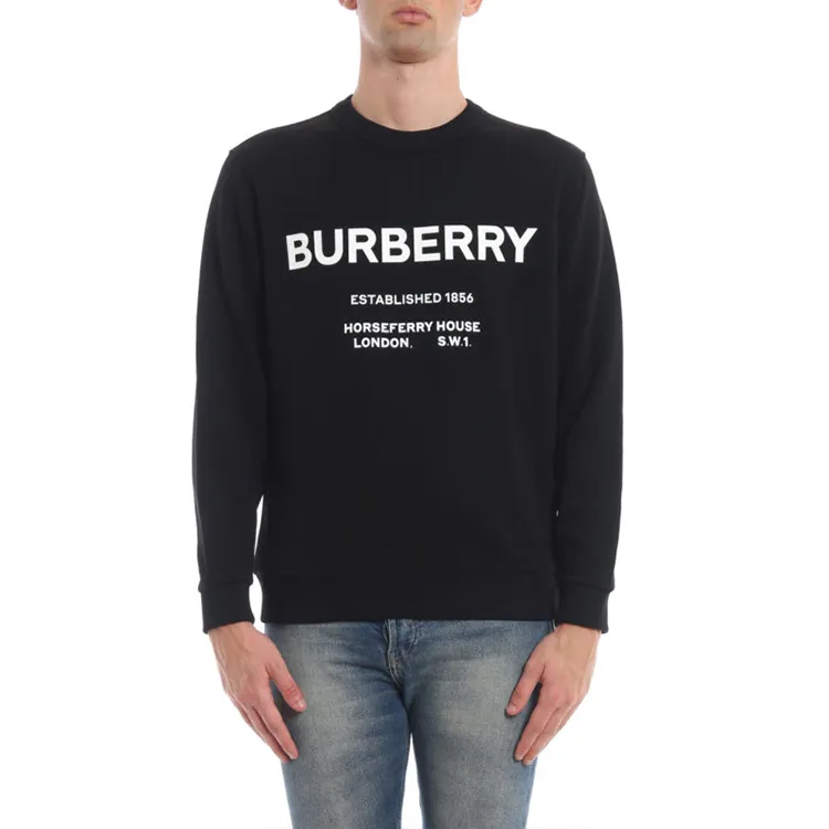 Burberry Sweatshirt Men's Black-3