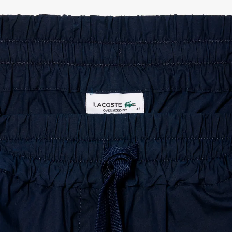 LACOSTE Knitted Sweatpants Women's Marine Blue-2