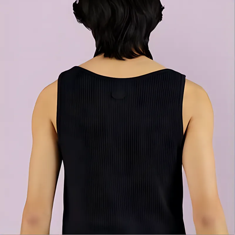 GUCCI Tank Tops Men Black-4