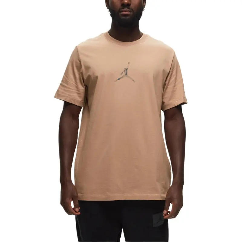 Jordan T Shirts Men Brown-2