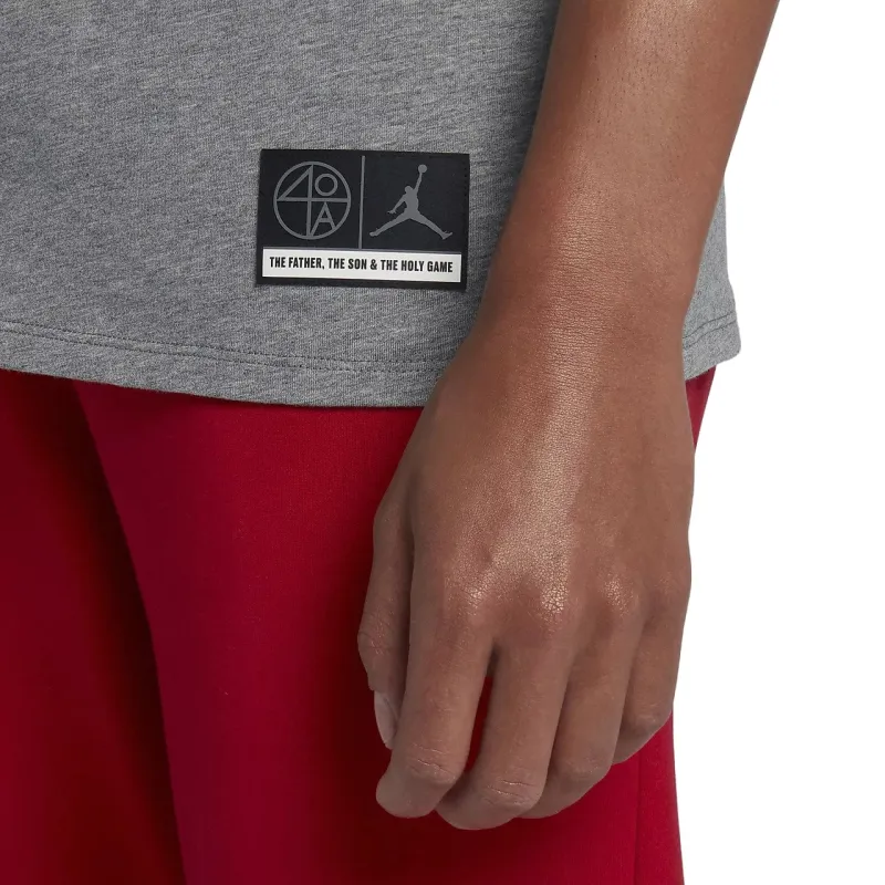 Jordan T Shirts Men Gray-4