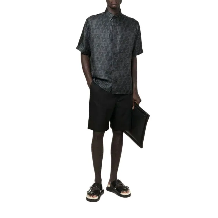 FENDI Ff Silk Shirt-2