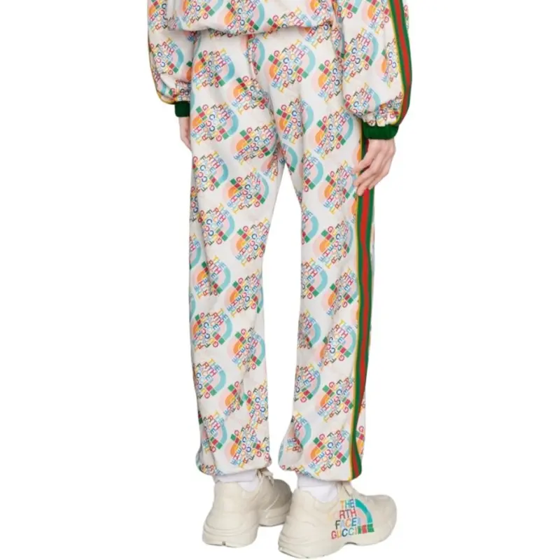 GUCCI X The North Face Jersey Pants Multicolor/Ivory-2
