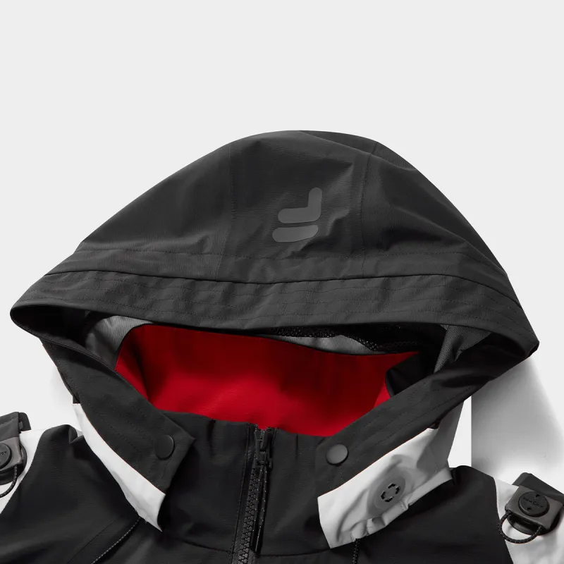 FILA FUSION x DUCATI FILA FUSION X Jacket Women's Rock Medium Gray-2