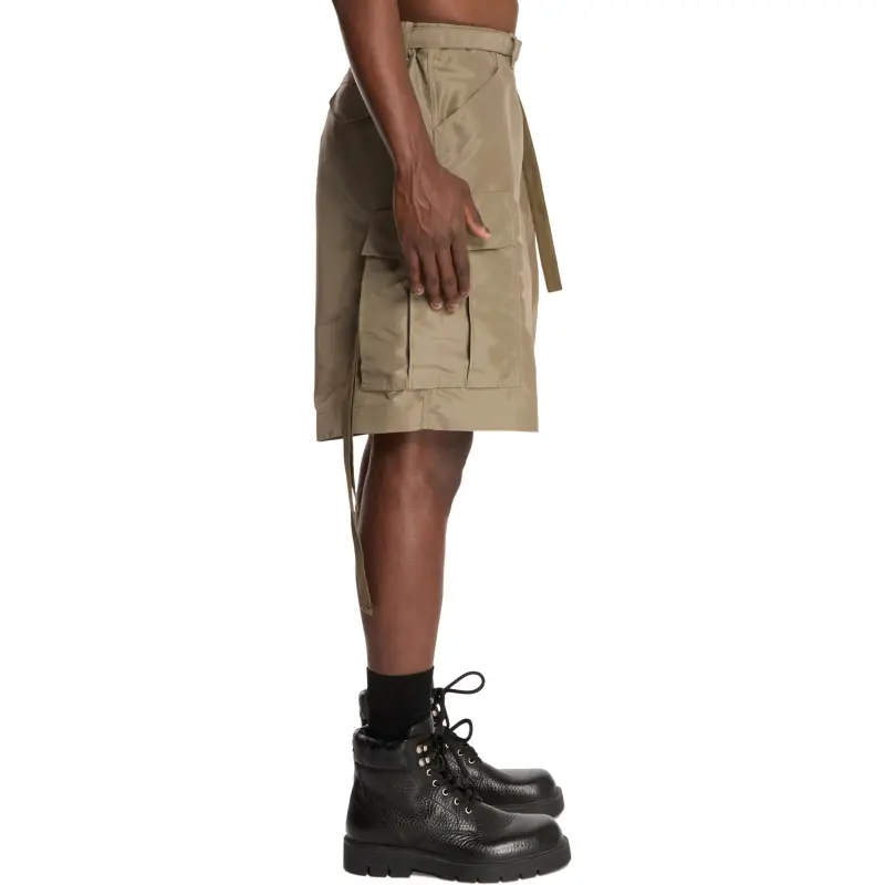 Sacai Belted Cargo Shorts-4
