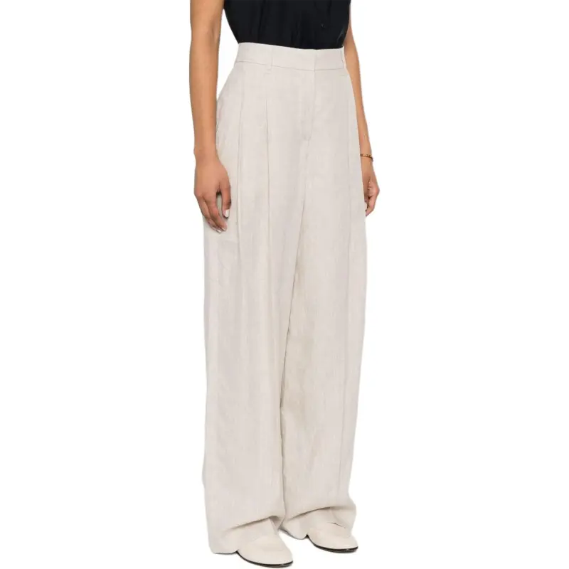 Brunello Cucinelli Linen Trousers-4