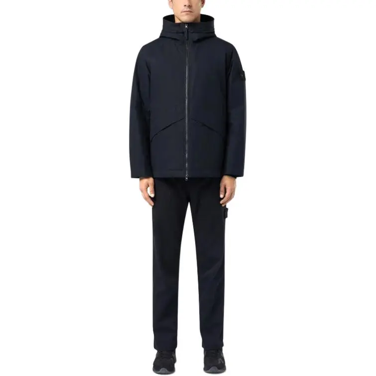 STONE ISLAND Zipped Hooded Jacket-2
