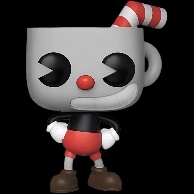 Funko POP! Collection GAMES Cuphead Adventure Mughead Chibi Figures-3