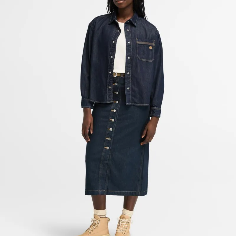 Timberland Shirt Women's Pure Indigo-4