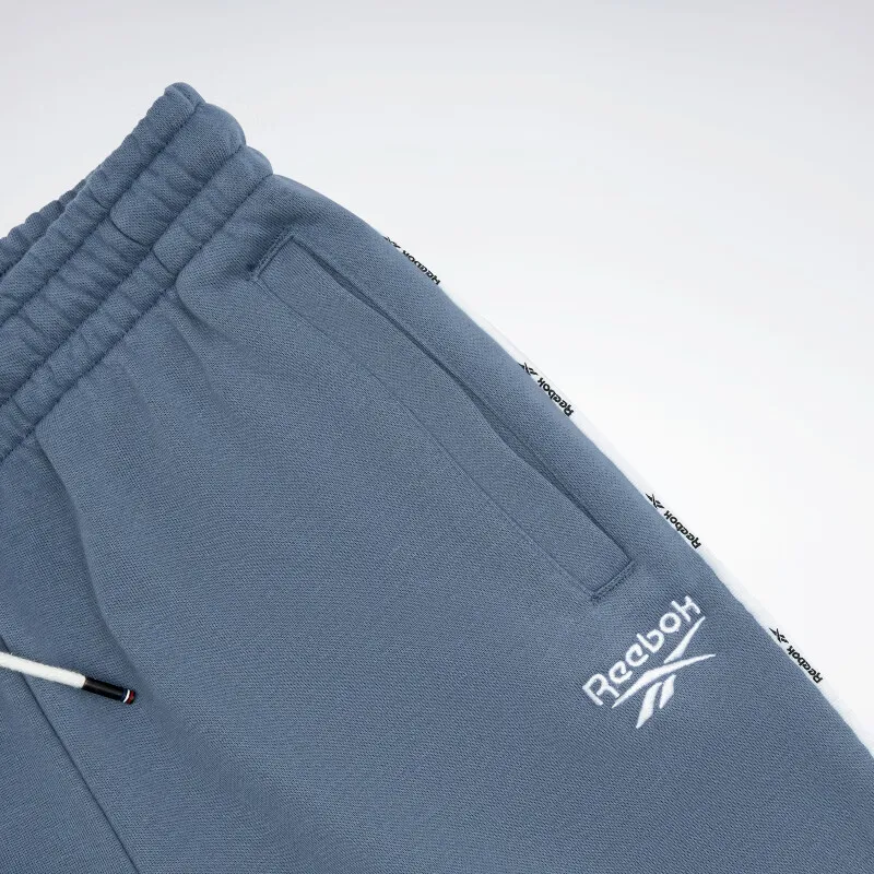 Reebok W RI Fleece Pant Knitted Sports Pants Women's Blue-2