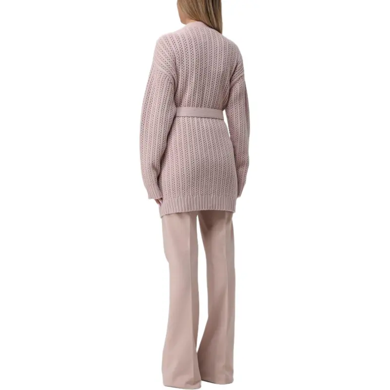 MaxMara Balzac Belted Long Sleeved Cardigan-3