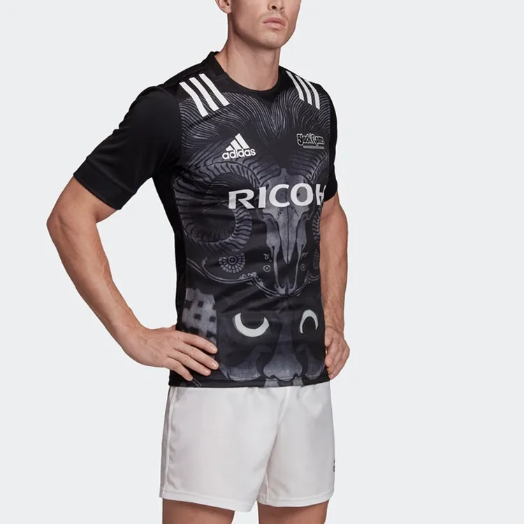 Adidas Rugby Jerseys Men Black-1