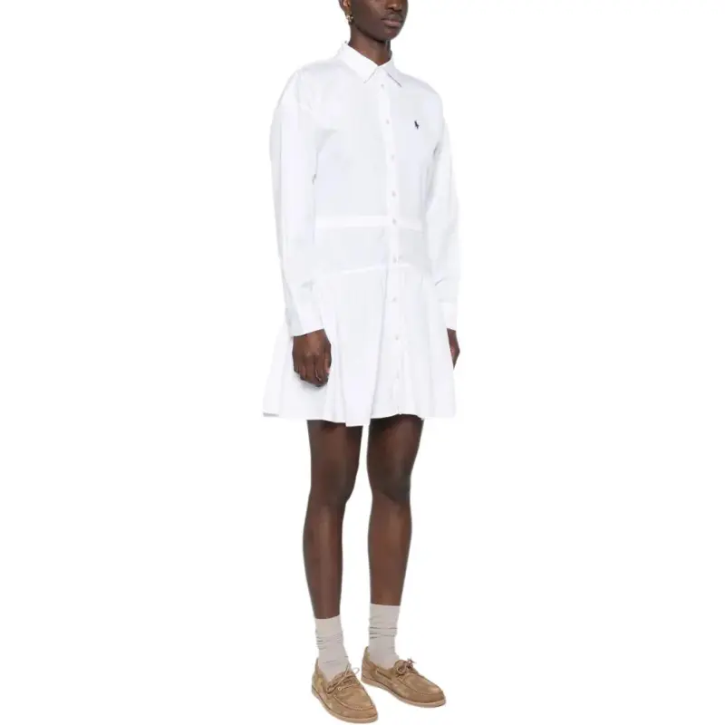 Polo Ralph Lauren Polo Pony embroidery Mini Dress-3
