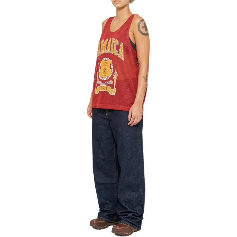 Denim Tears X Stussy Double S Wreath Gym Tank-12
