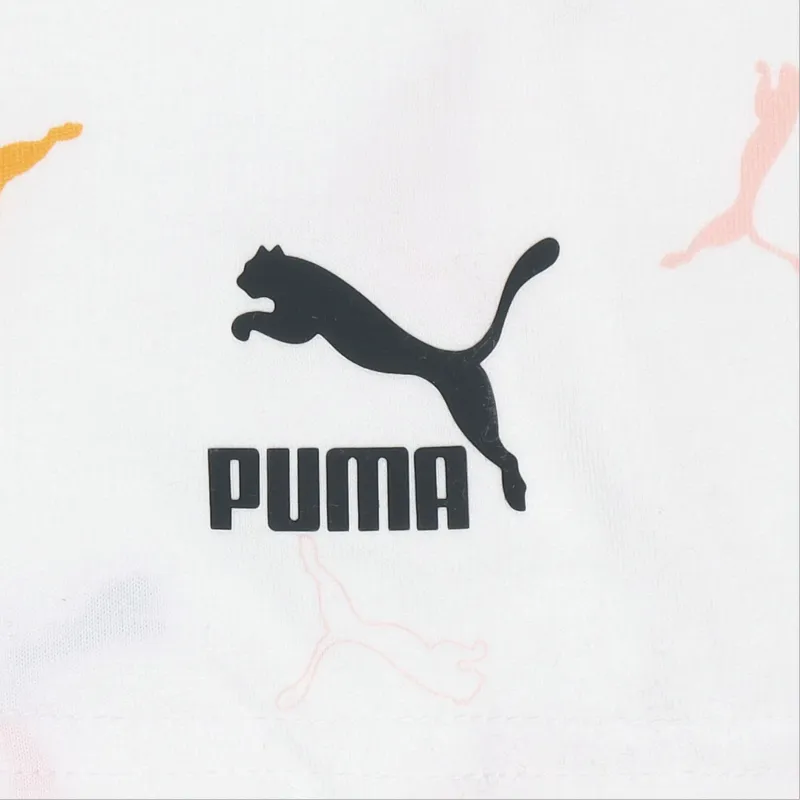 PUMA CLASSICS T Shirt Women's White-3