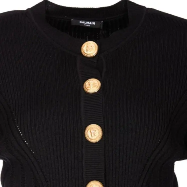 BALMAIN FW22 Knitwear Women's Black-5