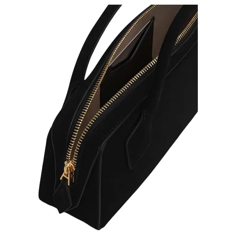 Alaia Goatskin Handbag Women's Black-3