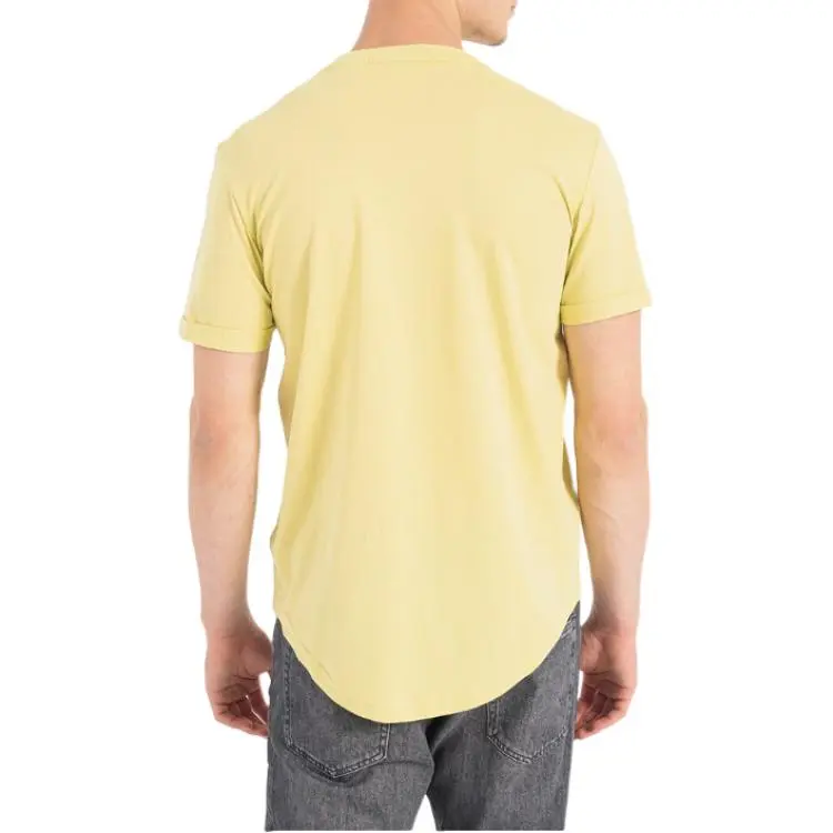 CALVIN KLEIN T Shirt Men's Light Yellow-1