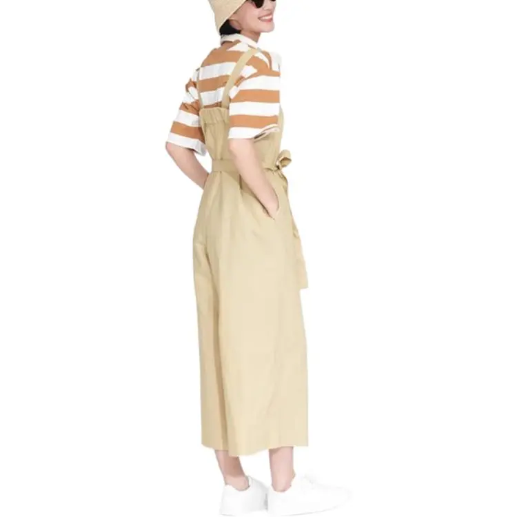 UNIQLO Drop Shoulder Sleeve T Shirt Women's Dark Beige-4