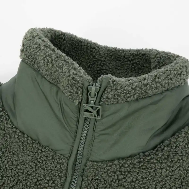 PUMA Velvet Jackets Unisex Green-2