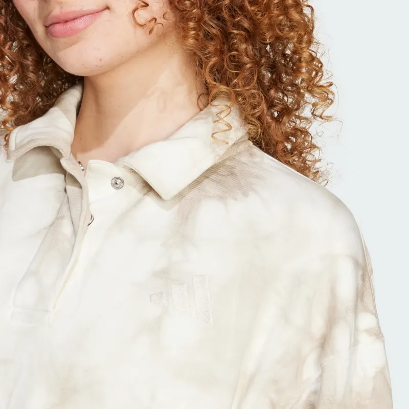 Adidas All Szn Long-Sleeved Dresses Women's Oxide Aluminum Color-4