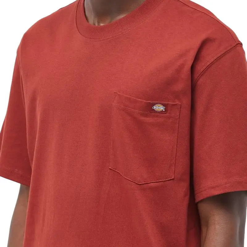 Dickies T Shirt Men's Brick Red-4