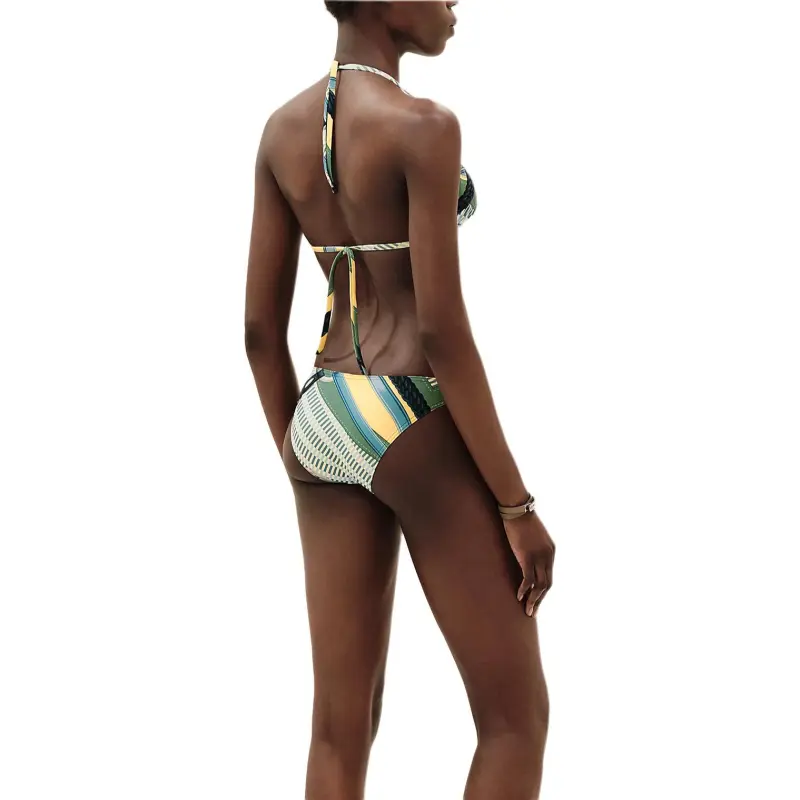 HERMES Bikini Women's Yellow Rabiido-1