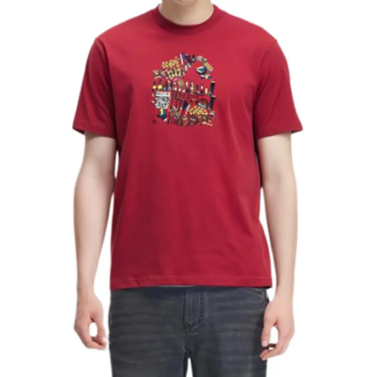Carhartt WIP T Shirts Men Red-2