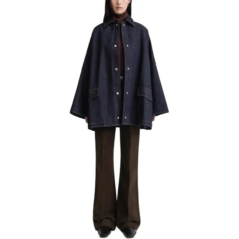 TOTEME Denim Overshirt Jacket-4