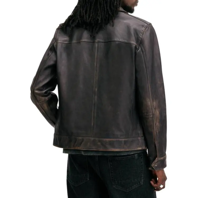 ALLSAINTS Classic Zip Up Jacket-4