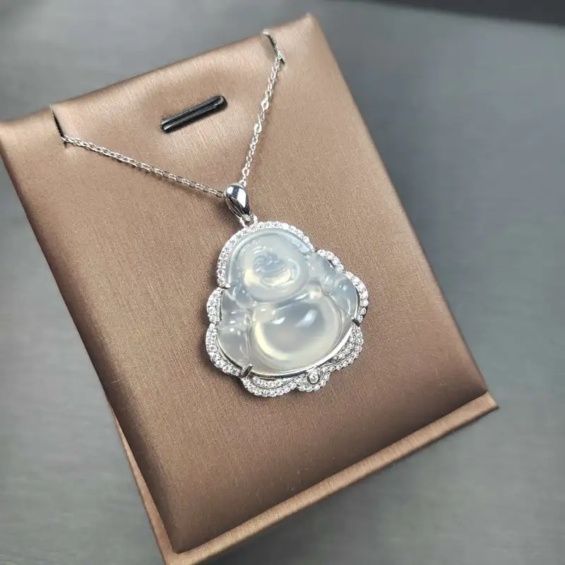 Gifts Chalcedony Necklaces Unisex-2
