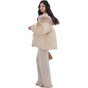 DEAR DEER PUFF Down Jacket Women's Khaki