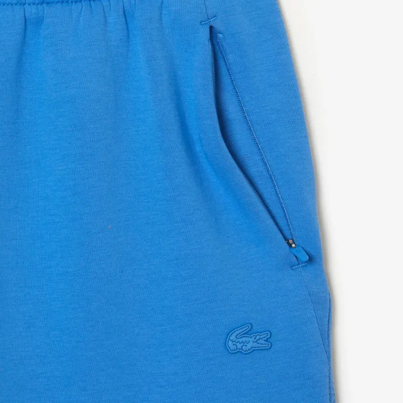 LACOSTE Knitted Sports Pants Women's Ether Blue-4