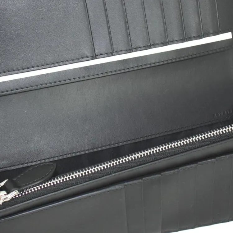 Burberry PVC Wallet Men's Brown-2