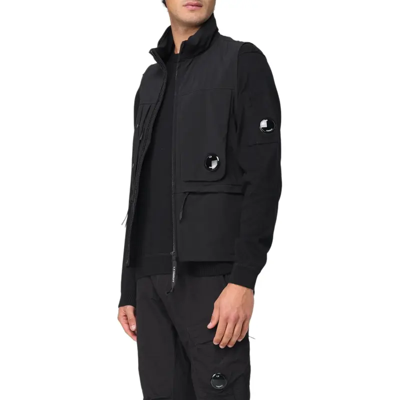 C.P.Company Vests Men Black-2