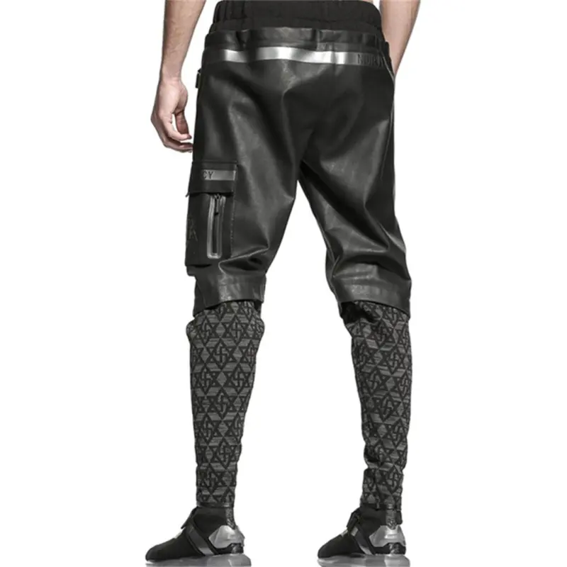 NORVINCY Casual Pants Unisex Black-4