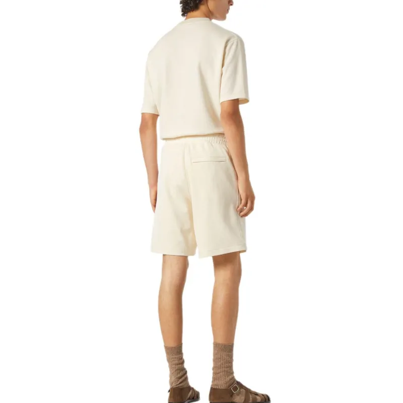 Loro Piana SS25 Casual Shorts Men's Cream Almond-3