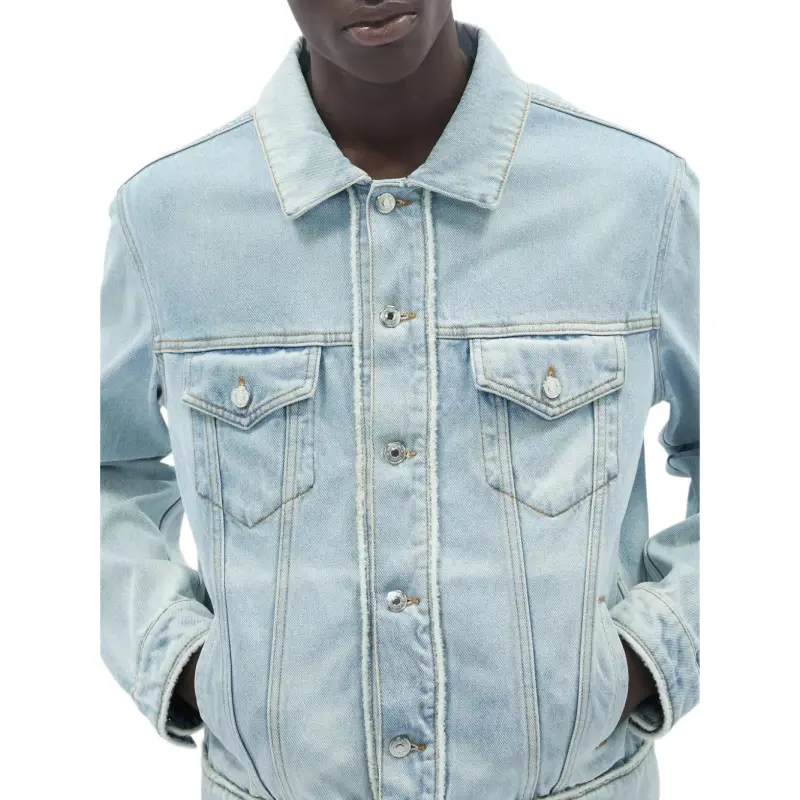 MSGM Seam detail Denim Jacket-3