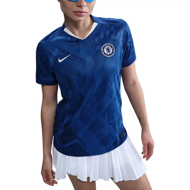 Nike Chelsea Fc 2025/26 Stadium Home Women's Nike Dri FIT Soccer Replica Jersey-1