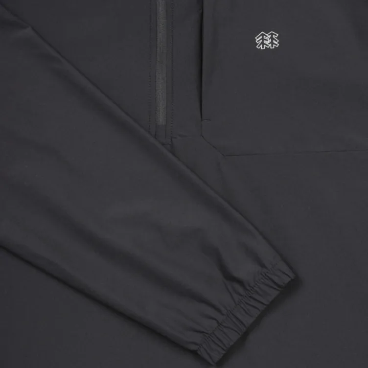 KOLON SPORT Woven Hybrid Sweatshirt Men's Black-4