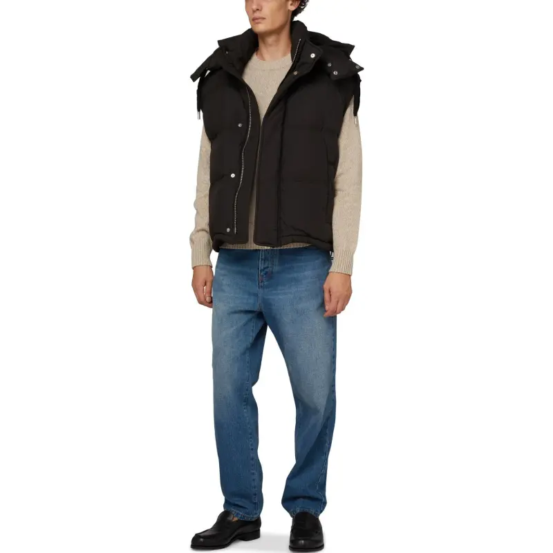 AMIPARIS Paris Padded Hooded Gilet-5