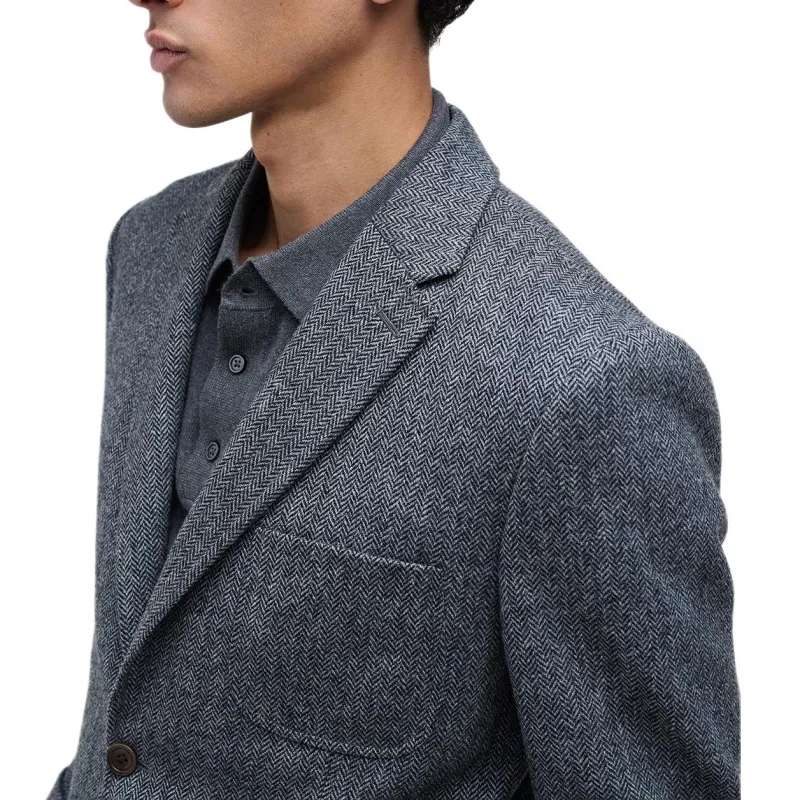 BARBOUR FW24 Business Suits Coats Men's Gray-7