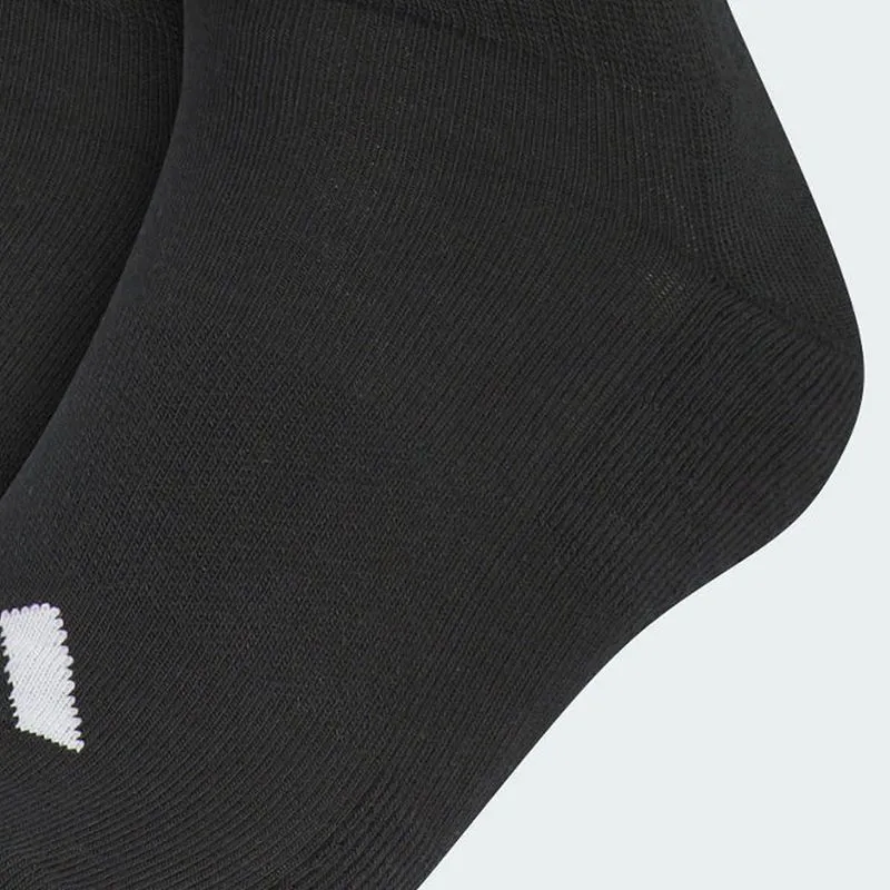 Adidas CUSHIONED CREW Mid Calf Socks Unisex 3 Pack Black/White-3