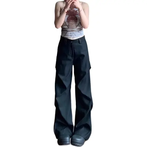KVIV Suit Trousers Men Black 