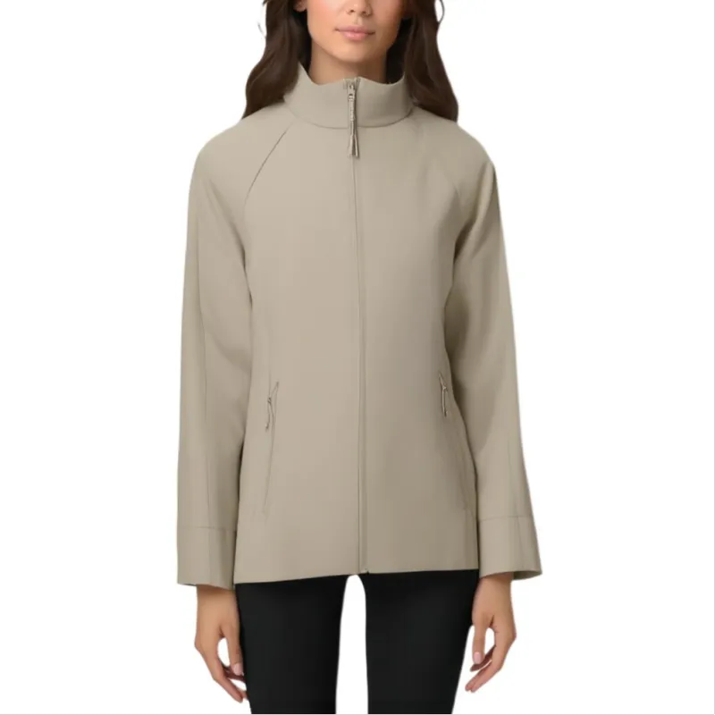 MaxMara Noveli Zip Up High Neck Jacket-2